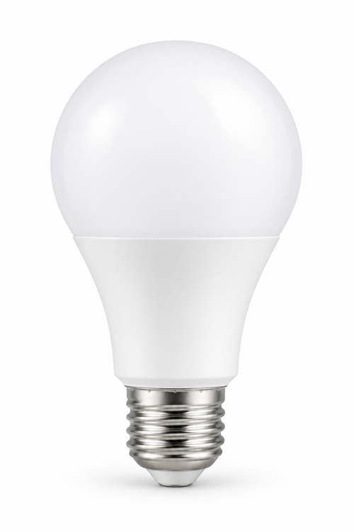 Clear View 12W LED bulb on a white background