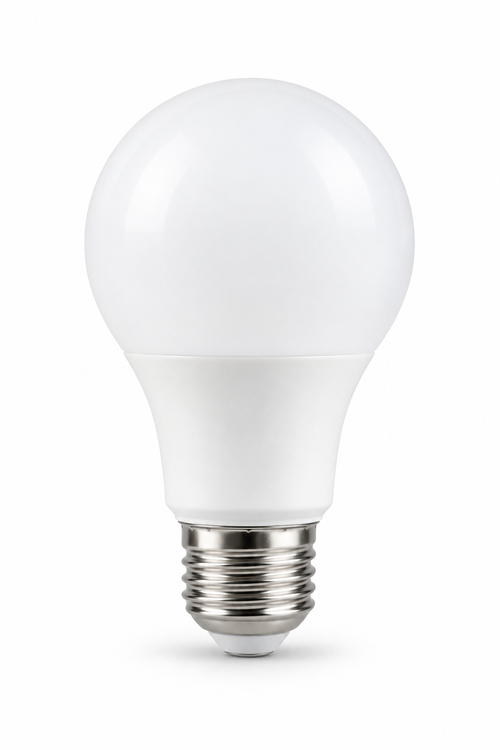 Everyday Bright 9W LED bulb on a white background